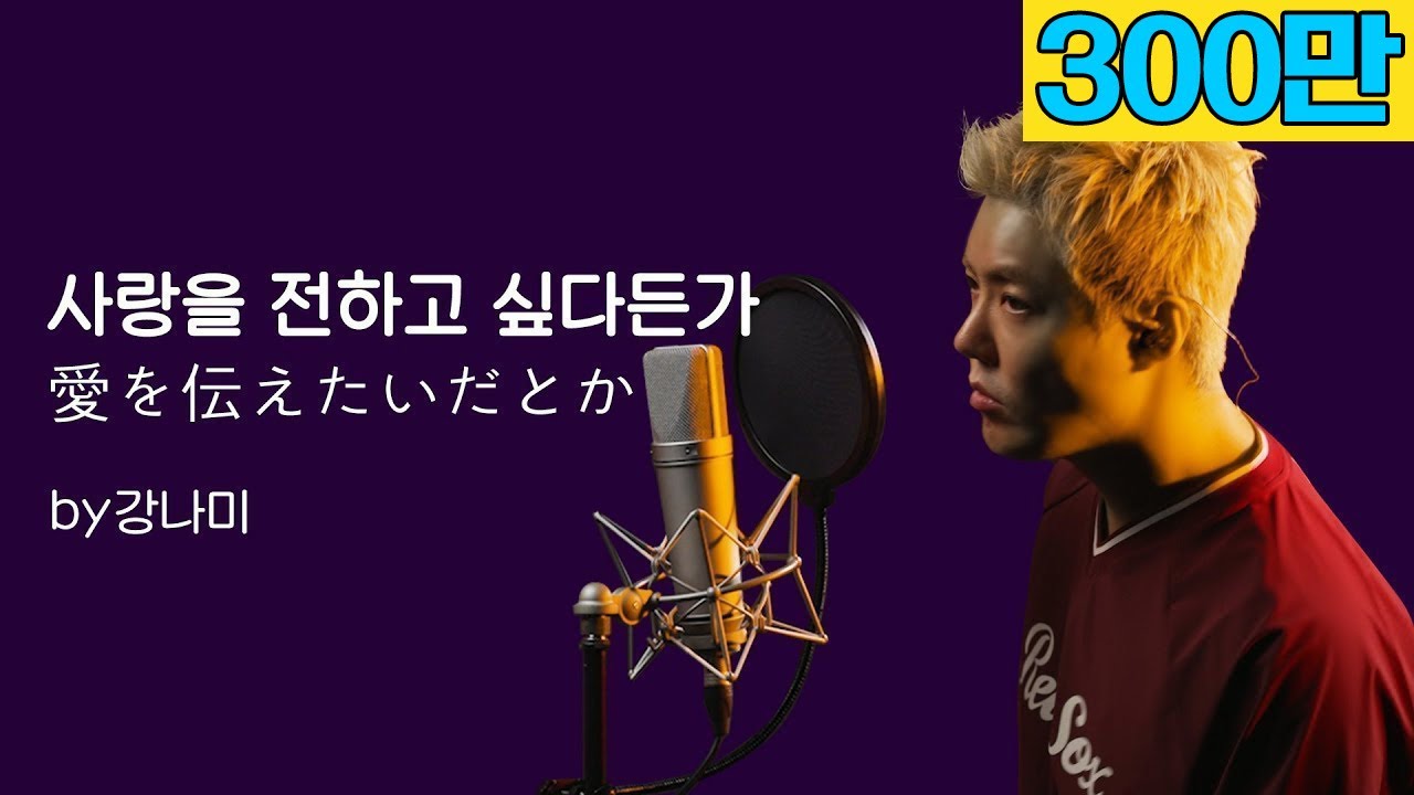 아이묭 - 사랑을 전하고 싶다든가 [愛を伝えたいだとか]🎵"저 가수입니다🎤" by강남