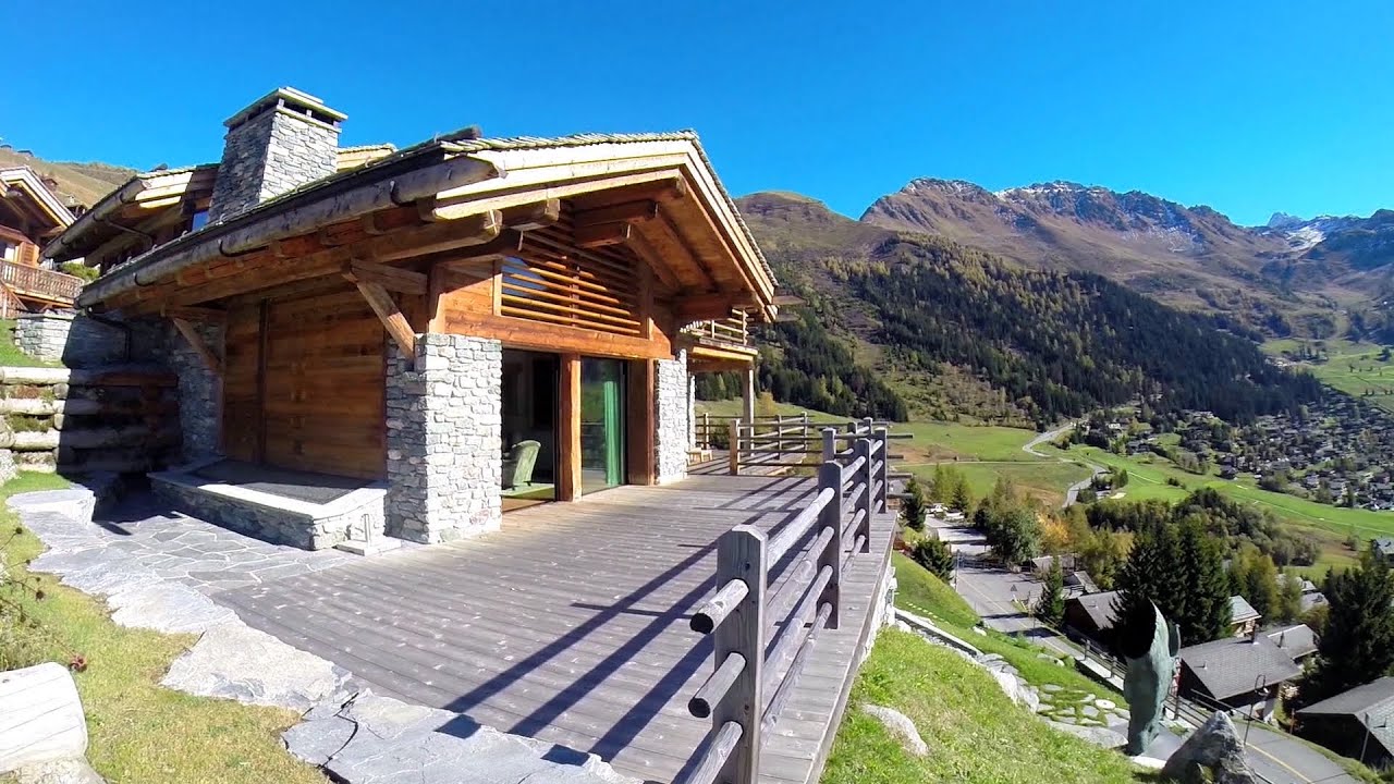 Walkthrough tour of Chalet Norte in Sonalon, Verbier
