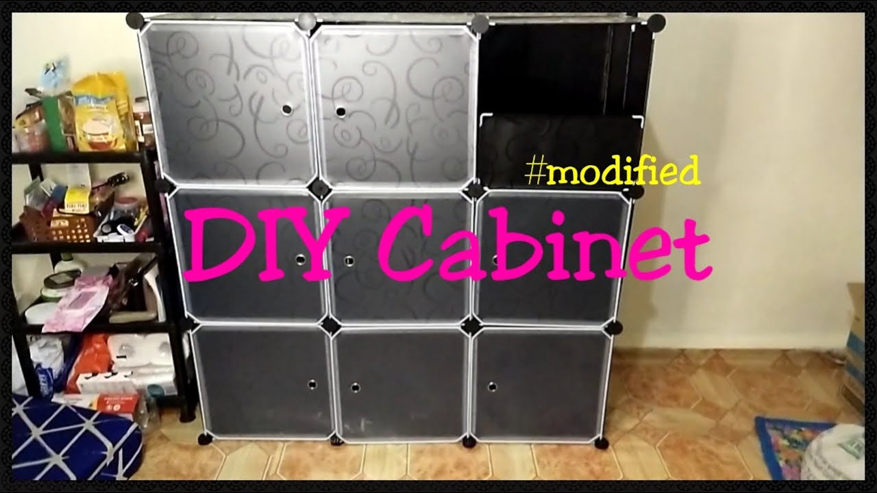 DIY Wardrobe Cabinet with Shoe rack from Shopee #MODIFIED (Step by step) | ZAYDA NAVALUNA