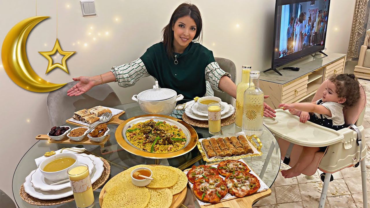 رابع فطور في رمضان 🌙🙆‍♀️صافي جهد بدا يتقدا مهند حالف تايركب فيا سكر