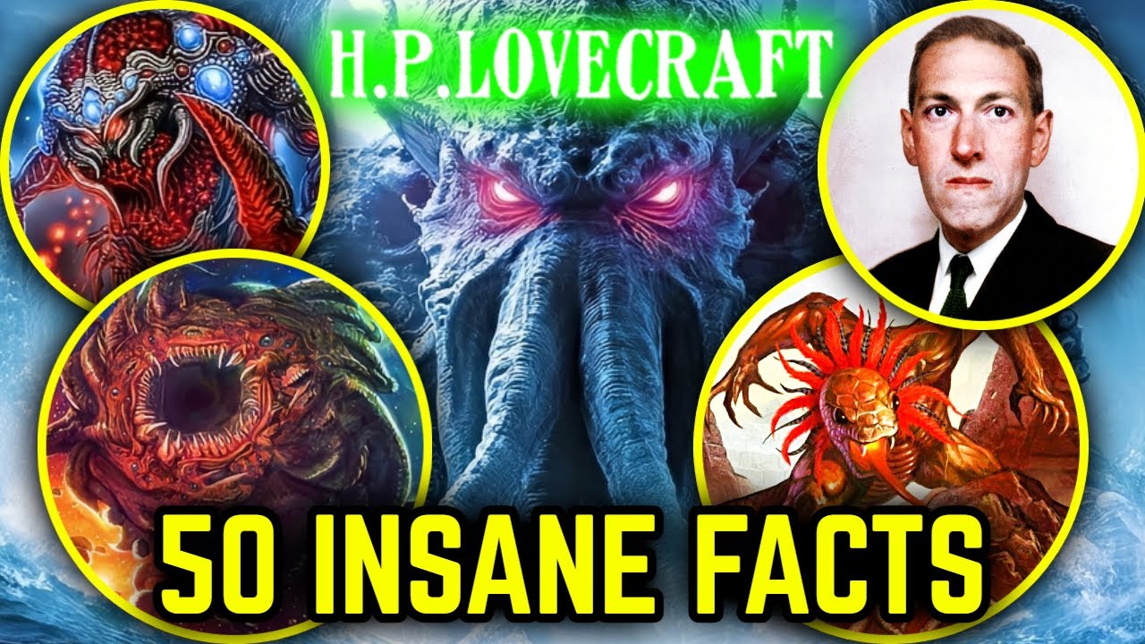 50 Crazy Facts About H.P. Lovecraft and His Creations That Absolutely Melt Your Brains!