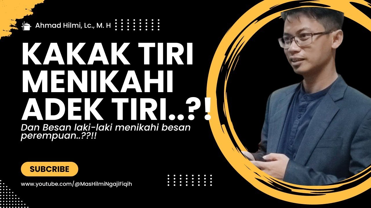 hukum menikahi adik tiri? boleh kah menikah dg kakak tiri? apakah saudara tiri mahram?
