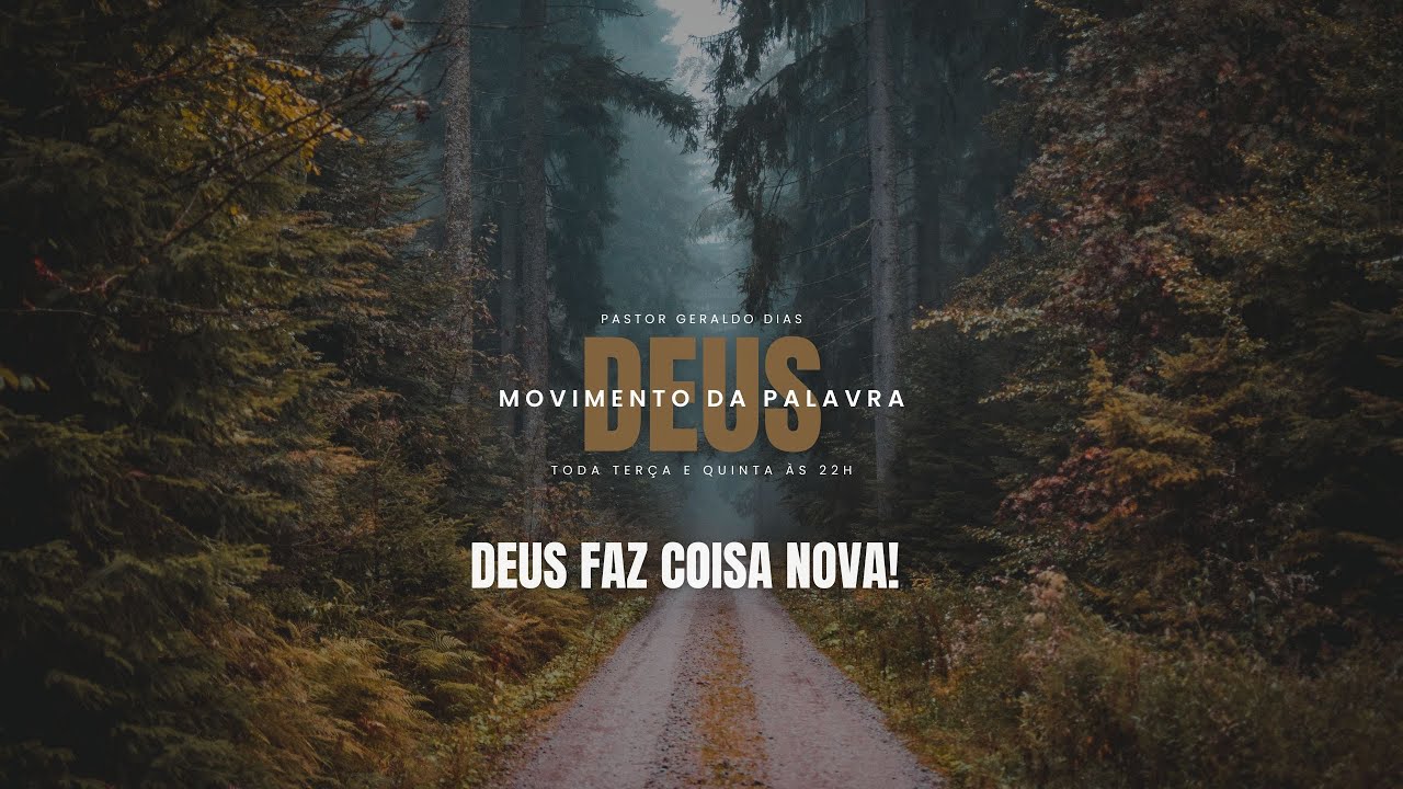 DEUS FAZ COISA NOVA!