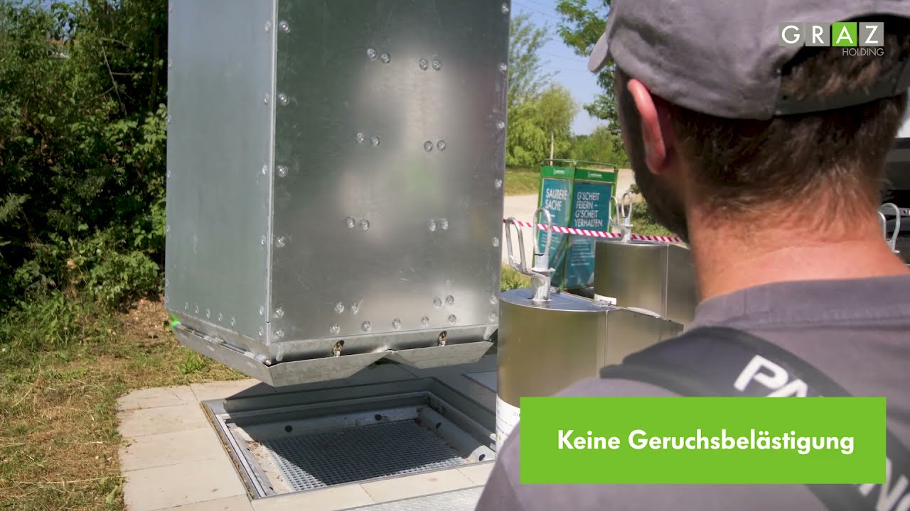 Holding Graz - Unterflurcontainer