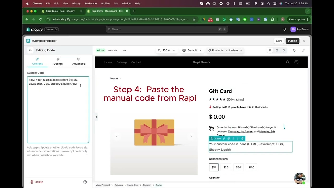 How to integrate Rapi Bundles with Ecomposer [TUTORIAL]