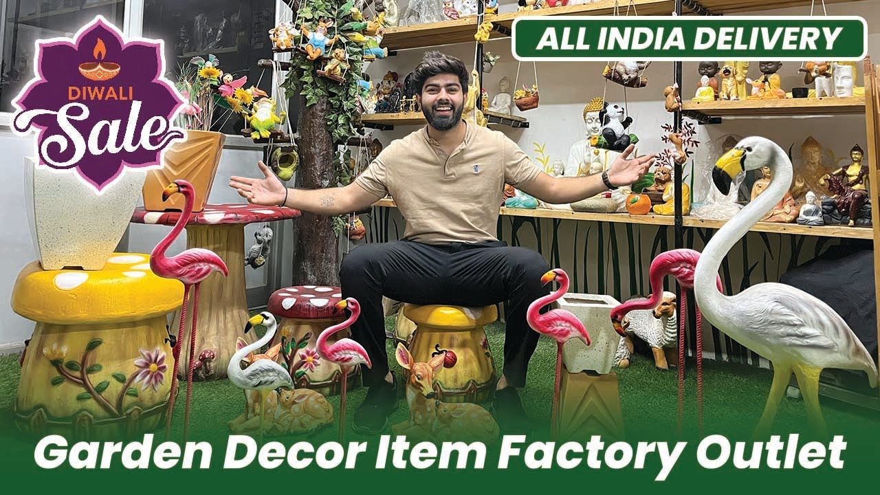 ये अनोखी चीज़े आपकी बगिया में चार चाँद लगा देंगी 🤩🪴 Viral Garden Decor Items Factory Outlet 😱