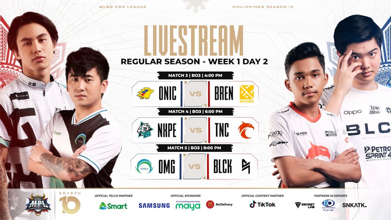 MPL-PH S10 W1D2 OMG VS BLCK Game 2