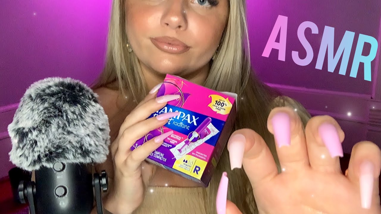 ASMR Comforting you on your period | Personal Attention, Hand Movements, Tapping & Scratching