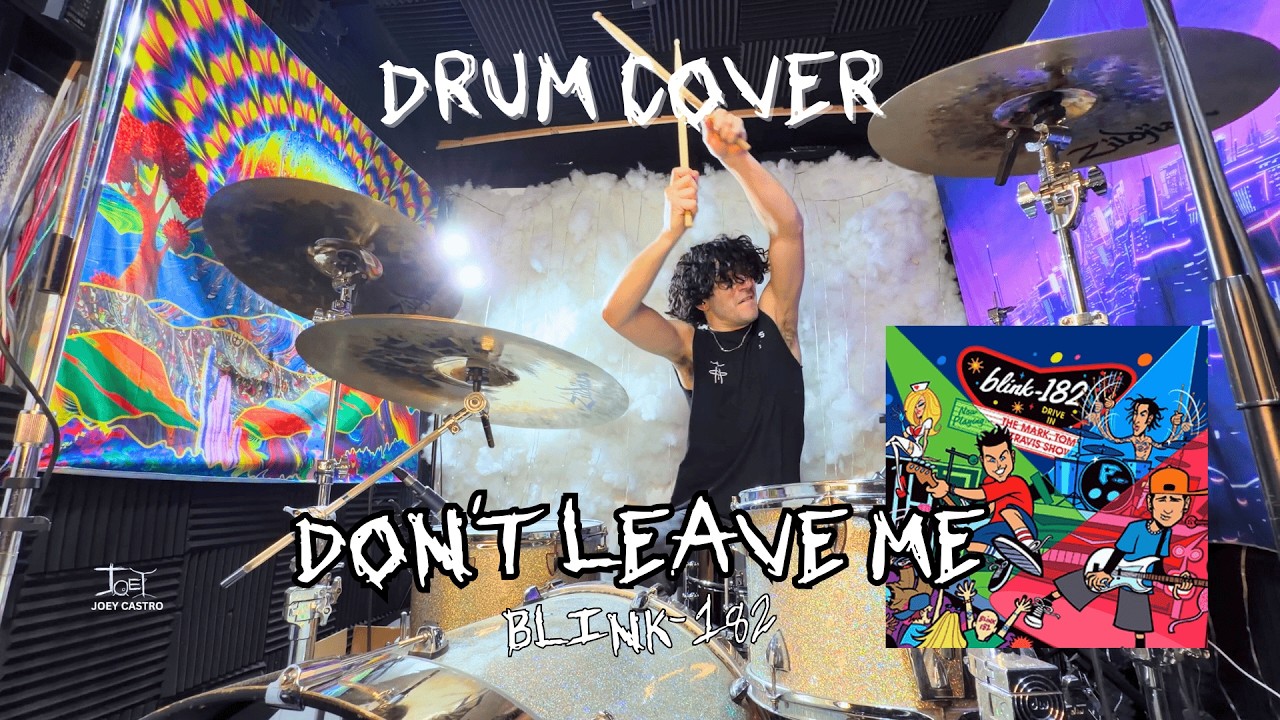 Don't Leave Me Blink-182 LIVE 1999 (Joey Castro DRUM COVER)
