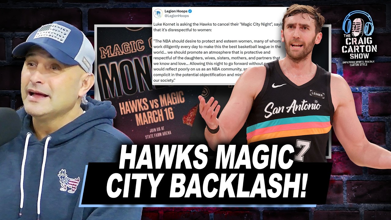 ATL MAGIC CITY MONDAY: Spurs Luke Kornet Speaks Out Against It! | The Craig Carton Show