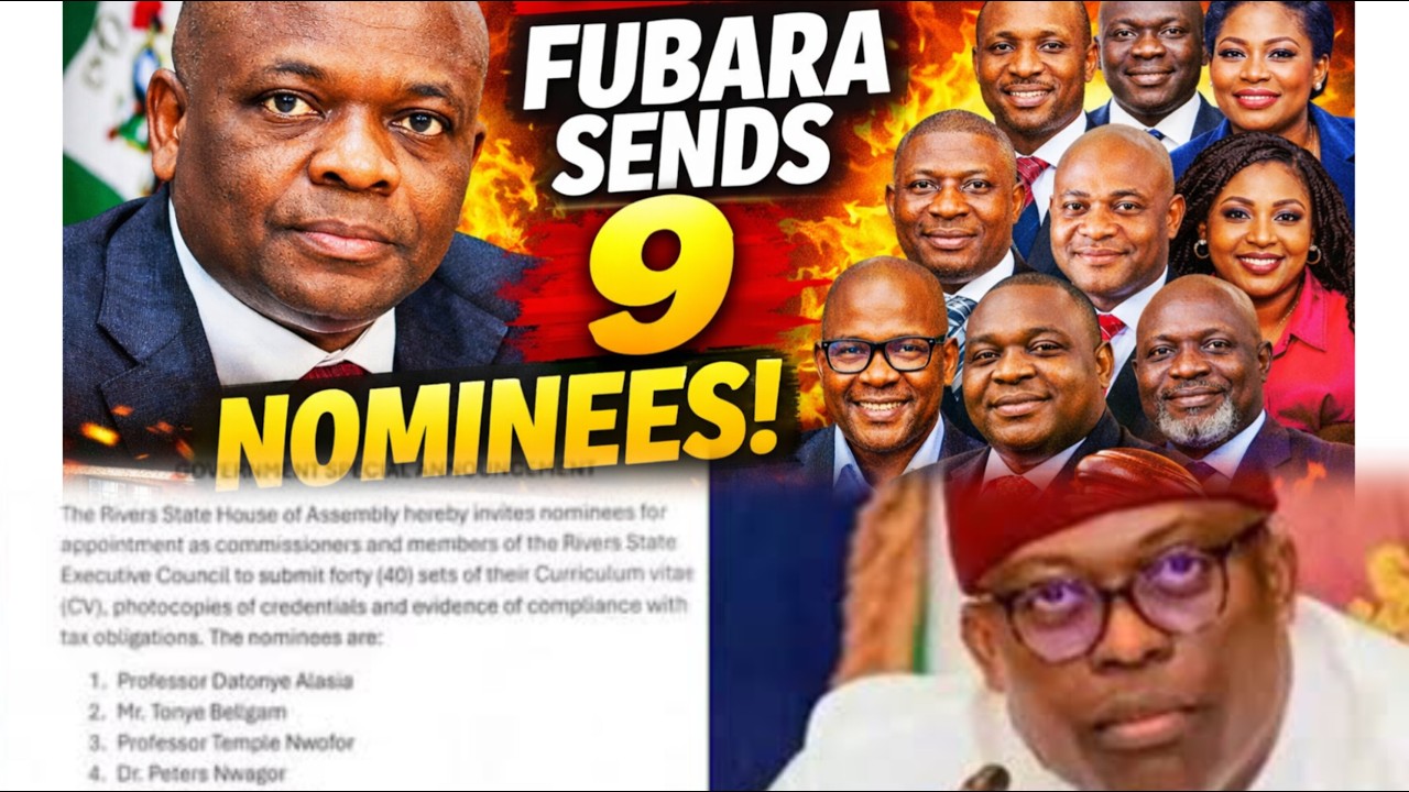 BREAKING: Fubara Sends 9 Names for Rivers Commissioners – Screening Begins!