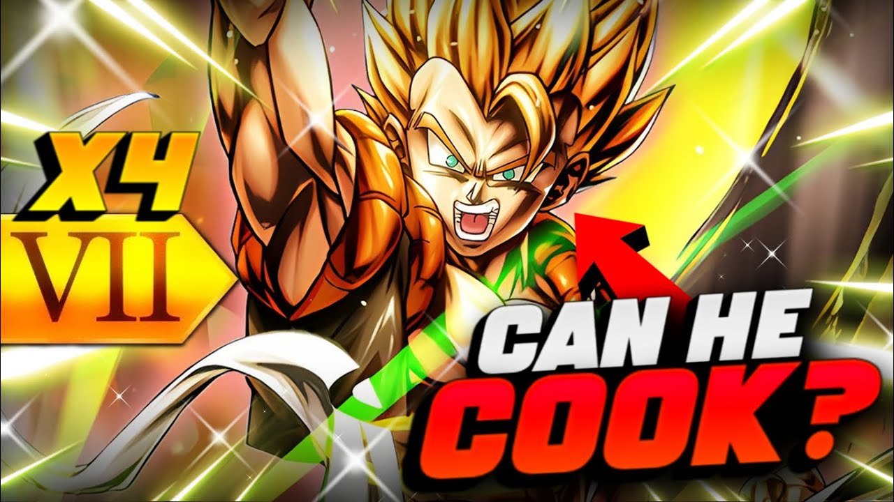 INSANELY POWERFUL BLUE CARD! 4x Zenkai Buffed LF Gogeta! (Dragon Ball LEGENDS)