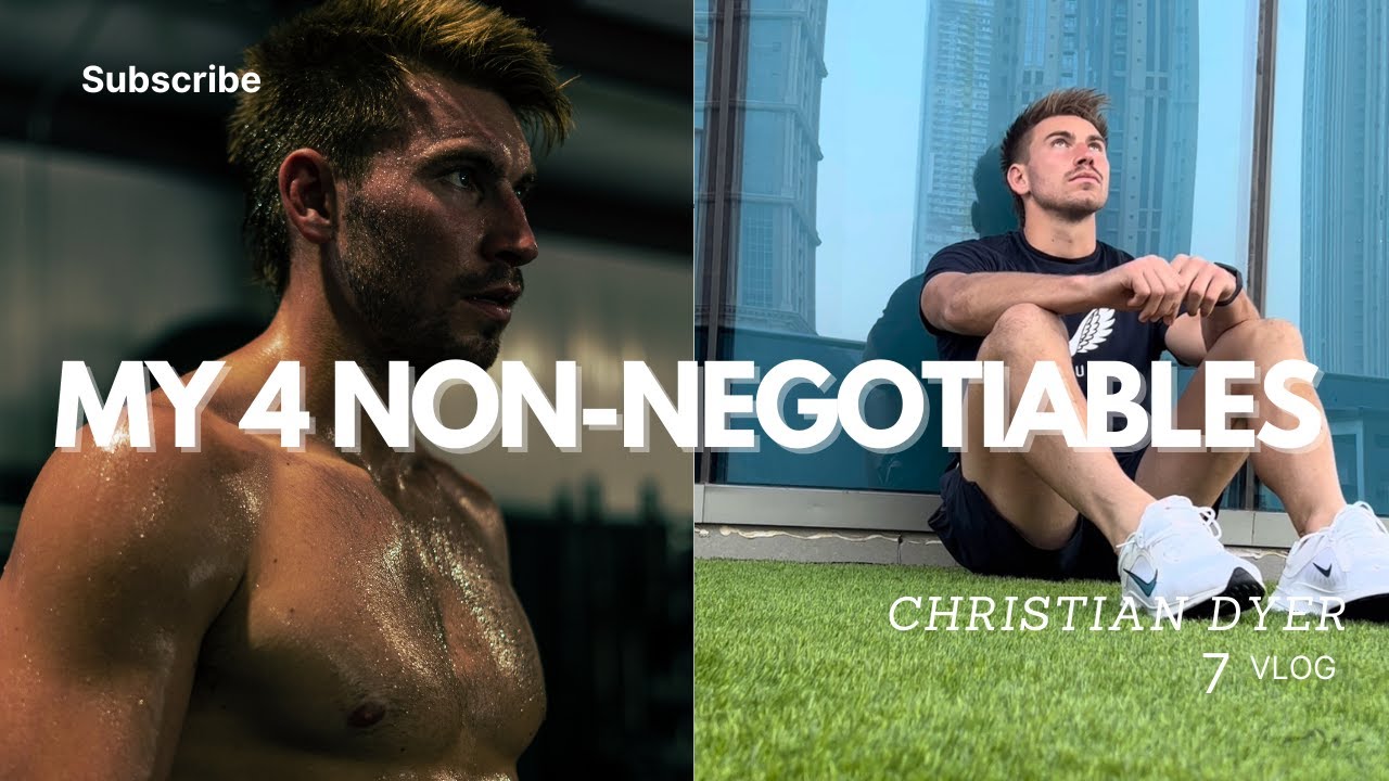MY 4 DAILY NON- NEGOTIABLES | For My Physical and Mental Health |