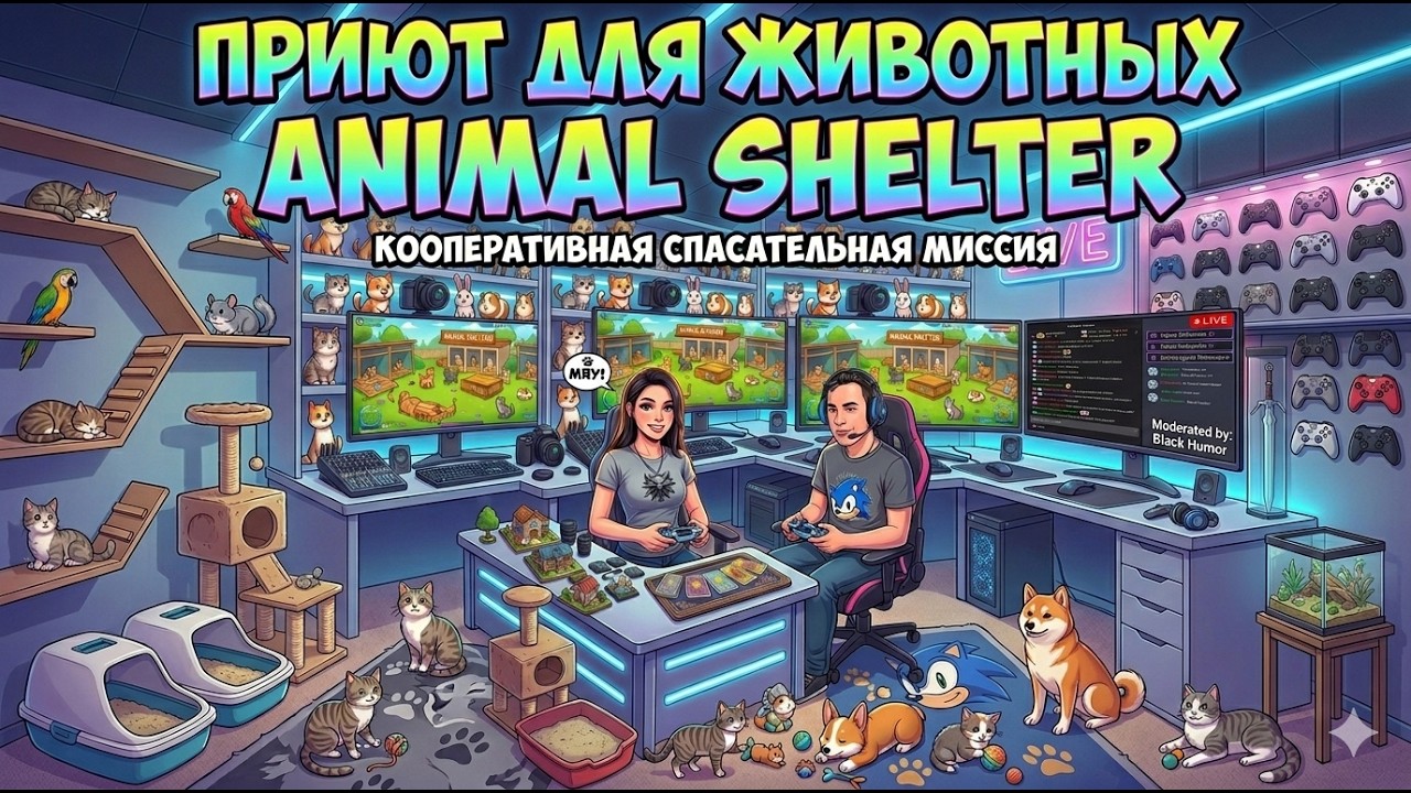 Стрим по Animal Shelter2 ! :)