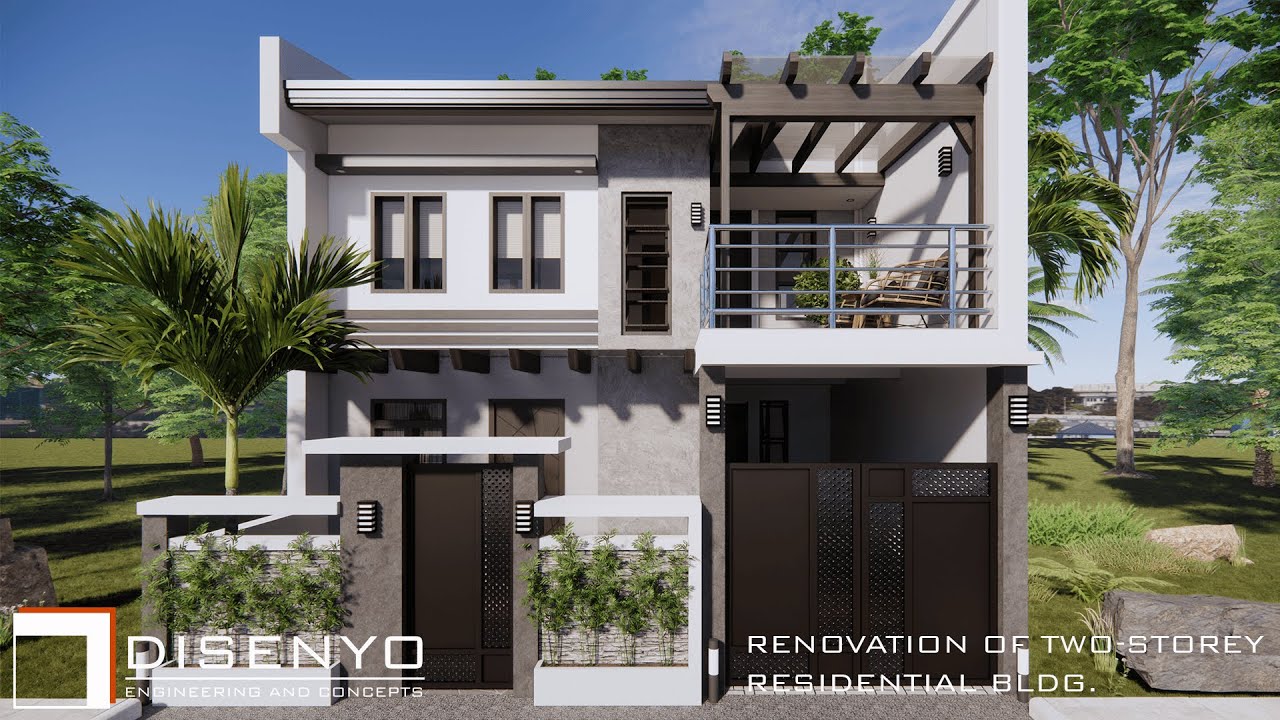 HOUSE RENOVATION TWO-STOREY RESIDENTIAL BUILDING