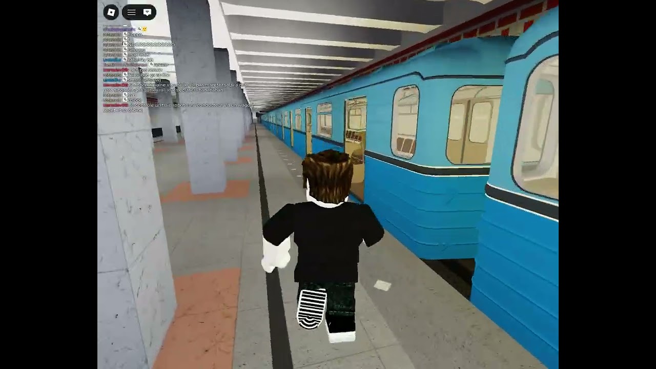 Roblox Métro automatique de Moscou the riding a long on an 21th december 2025