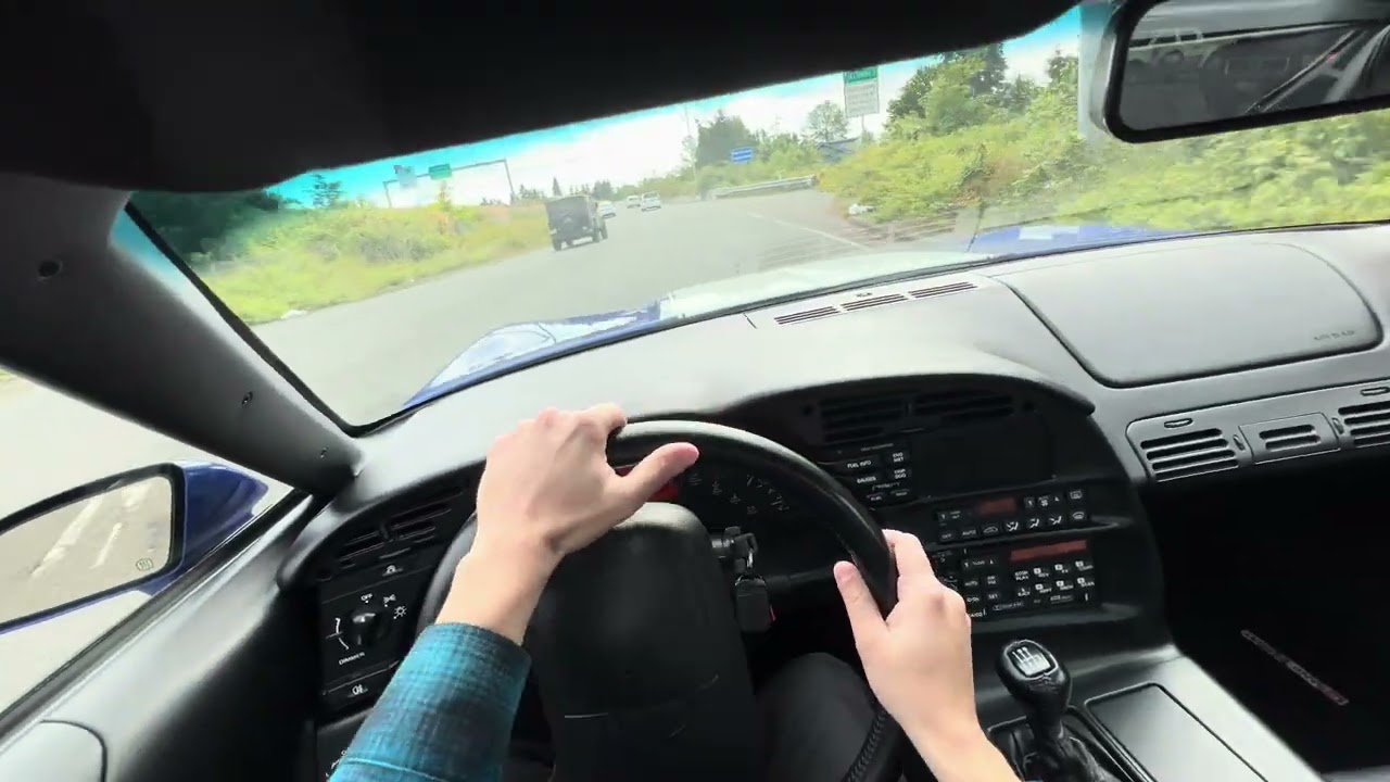1996 Chevrolet Corvette Grand Sport Driving Video
