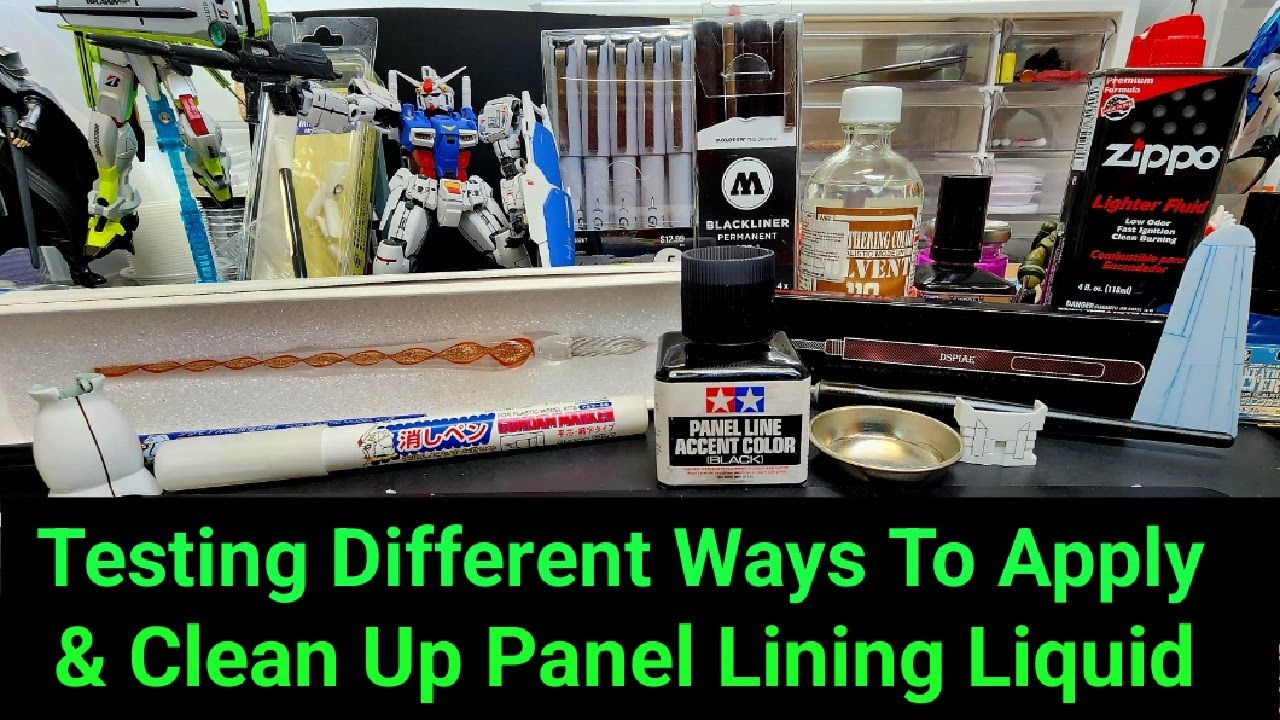 Testing Different Ways To Apply & Clean Up Panel Lining Liquid