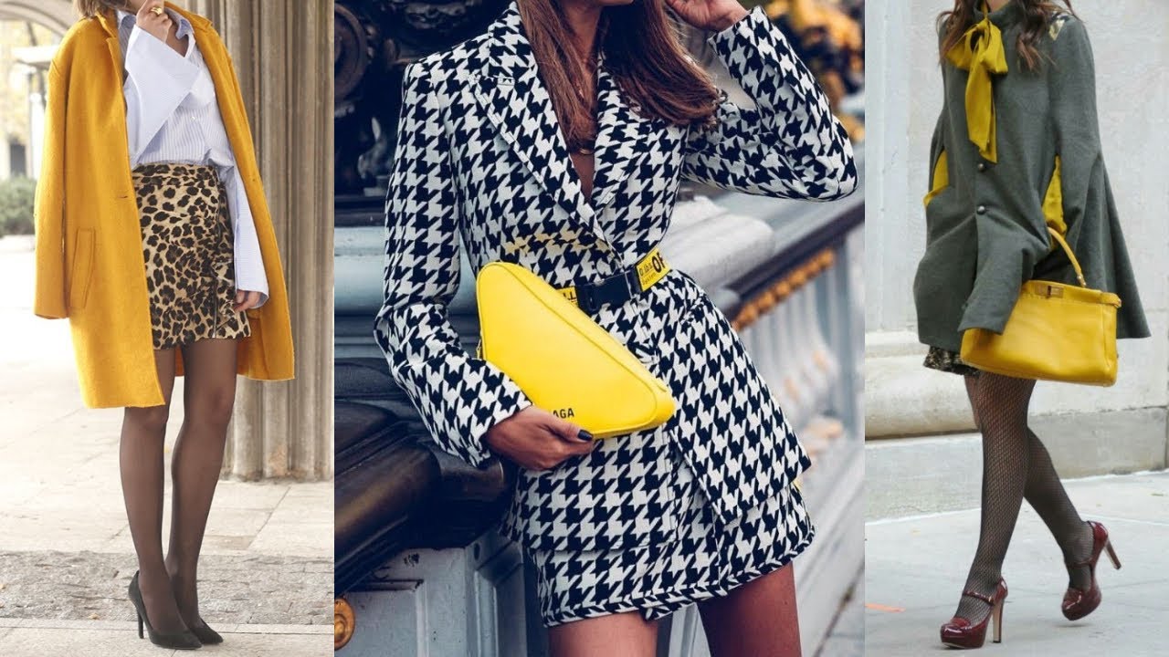 COMO COMBINAR ROPA de COLOR AMARILLO/ ATUENDOS con PRENDAS AMARILLAS