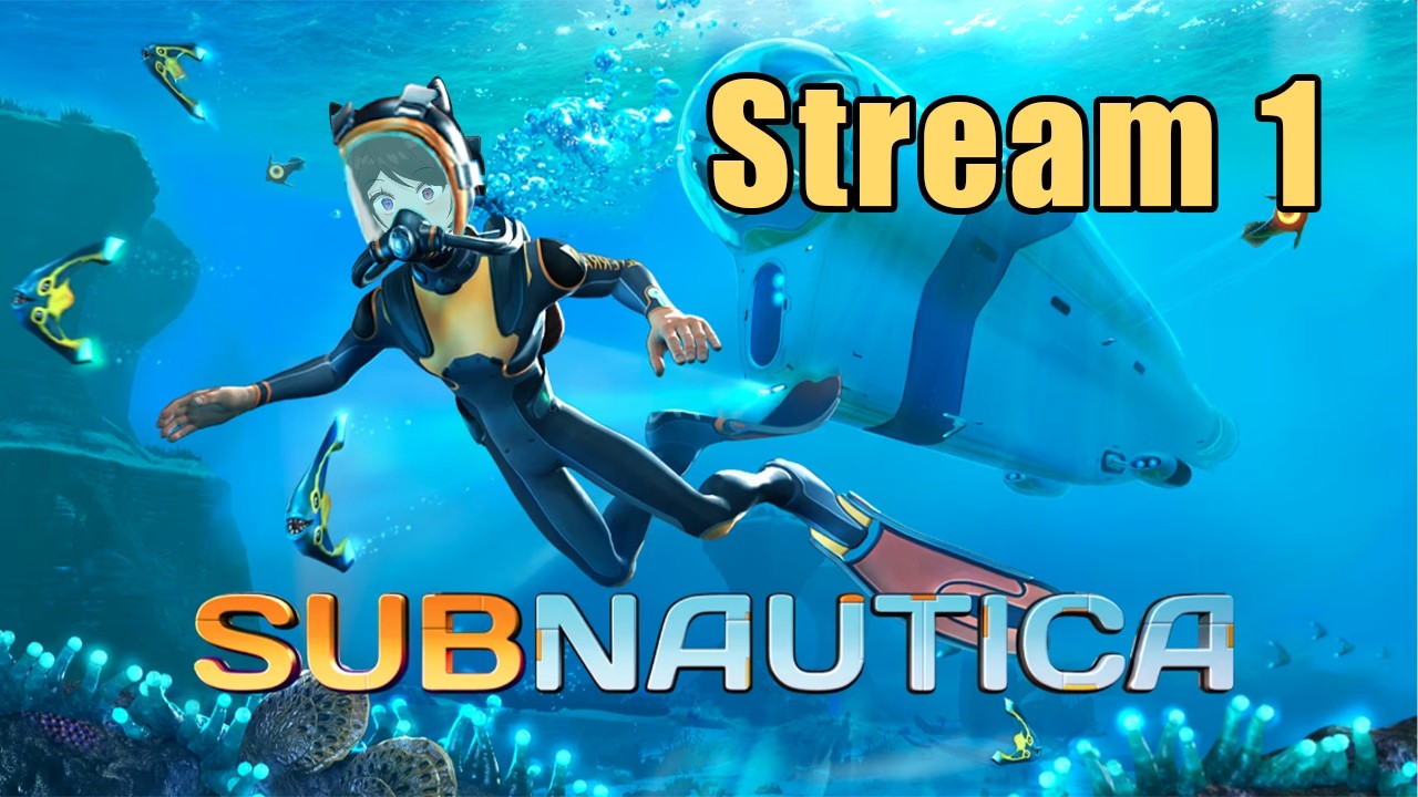 Crash landing into the arms of a leviathan || Subnautica - Stream 1 (Unedited)