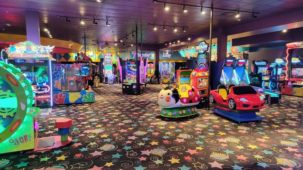 Arcade Tour John's Incredible Pizza Las Vegas NV