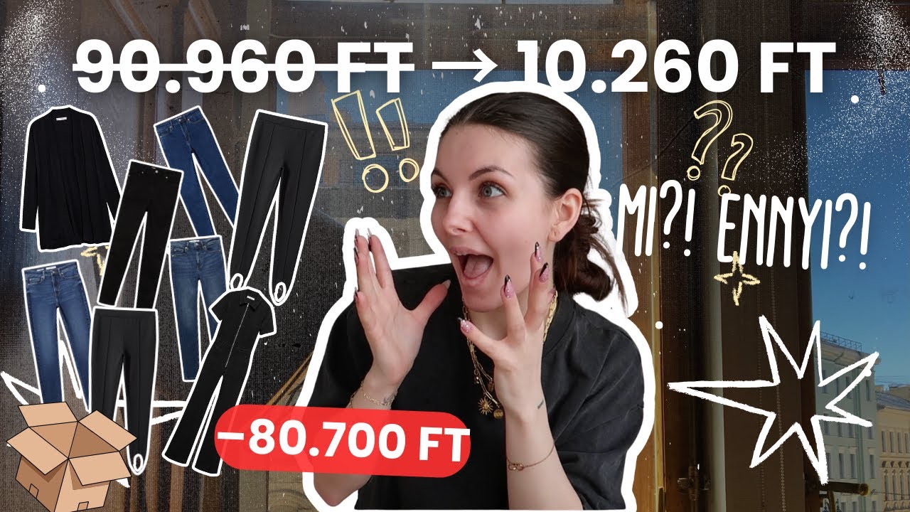 🤑90.960 ft helyett 10.260 ft-ot fizettem😳 I 📦óriási mango unboxing😱