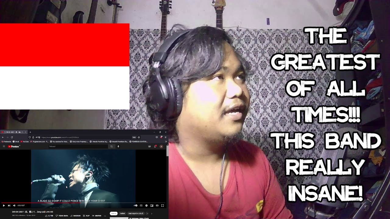 INDONESIAN METALHEADS REACTED TO DIR EN GREY - 我、闇とて... / Ware, yami tote...