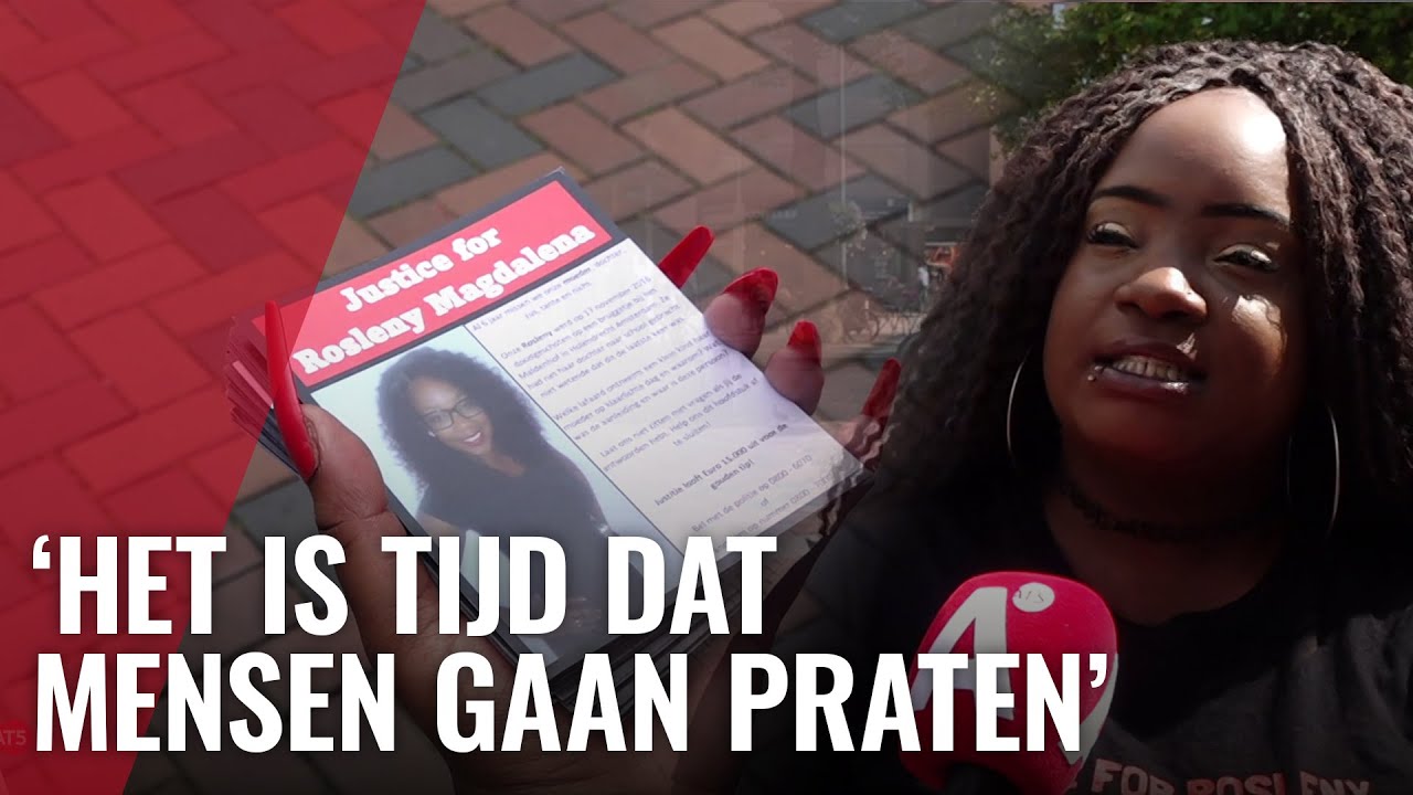Flyeren voor vermoorde Rosleny Magdalena