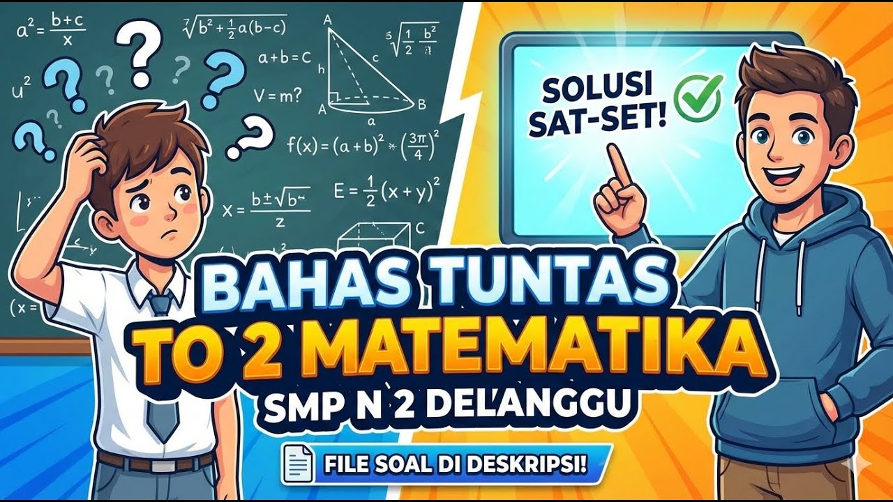 Pembahasan Try Out TKA ke 2 Mata Pelajaran Matematika SMP