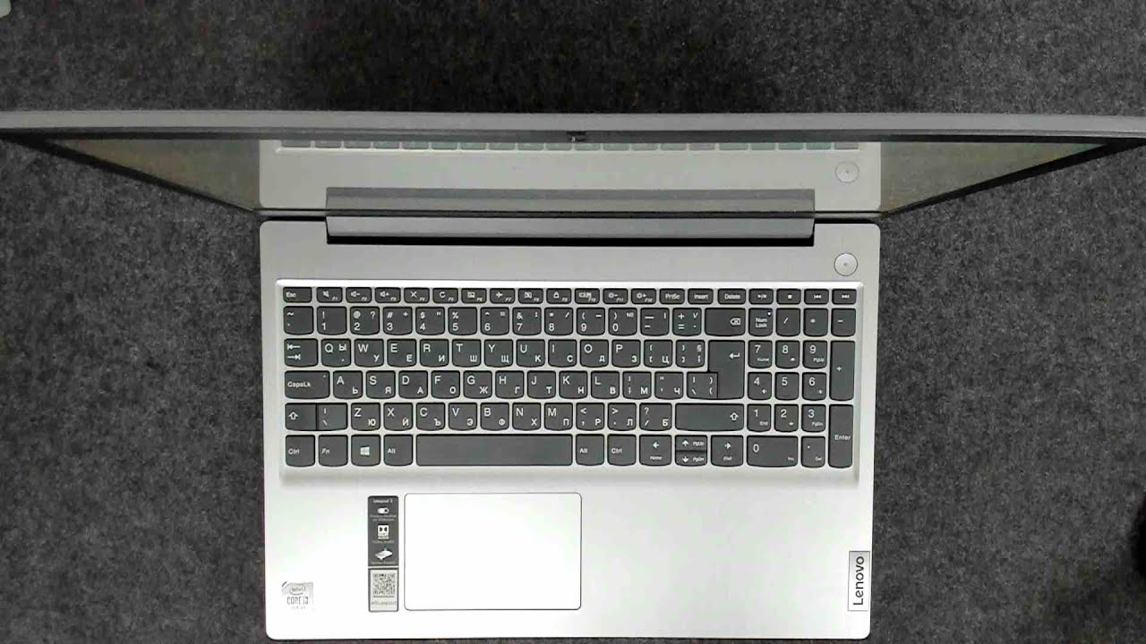 Замена подставки для рук Lenovo IdeaPad 3 / 15IIL05 81WE /