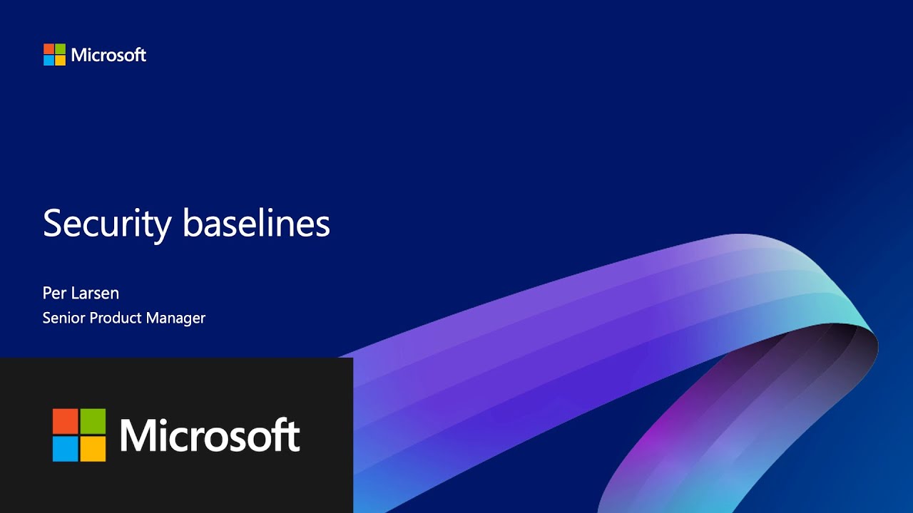 Zero Trust Workshop - Security Baselines in Intune