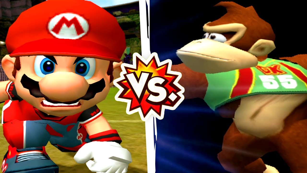 Super Mario Strikers - Mario Vs. Donkey Kong