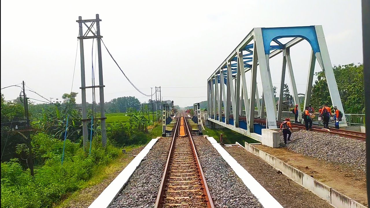 BACKRIDE BY TRAIN | Stasiun Walikukun sampai Stasiun Sragen