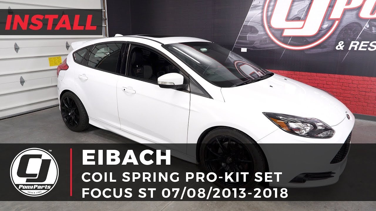 Focus ST Install: Set of Eibach Pro-Kit Coil Springs