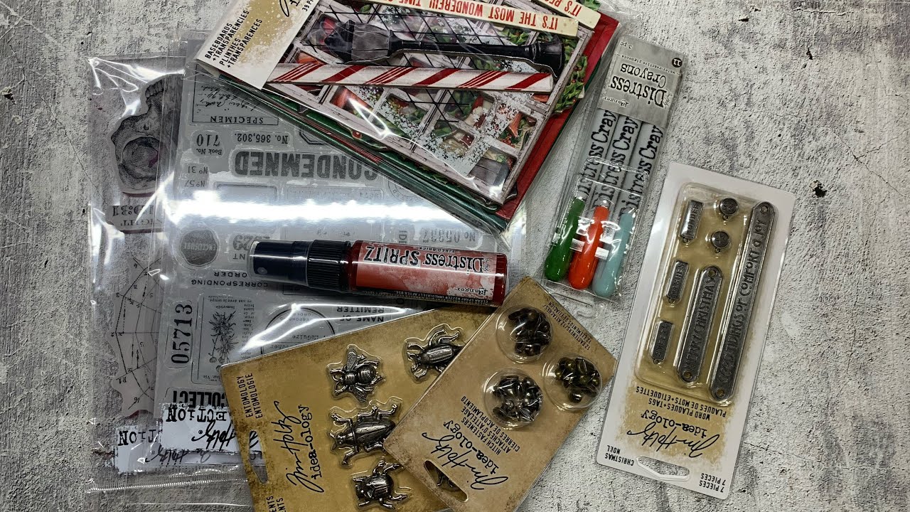 Tim Holtz😃 ко мне приехали штампыыы😍