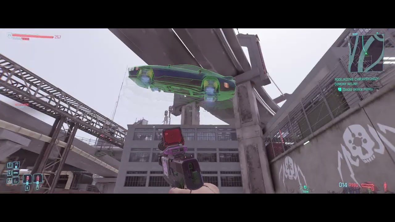 Cyberpunk2077 - MODded - FASTEST ELEVATOR I GAME FOUND,  need to push this button ;)