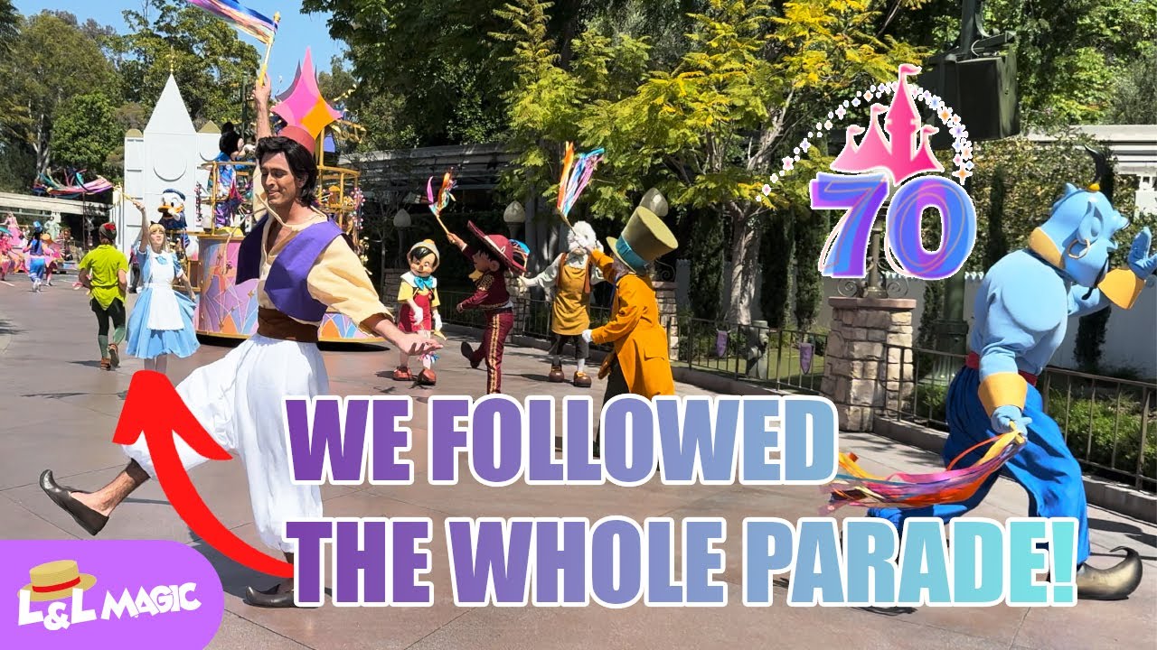 Full Disneyland 70th Cavalcade Walkthrough | From Main Street to It’s a Small World!