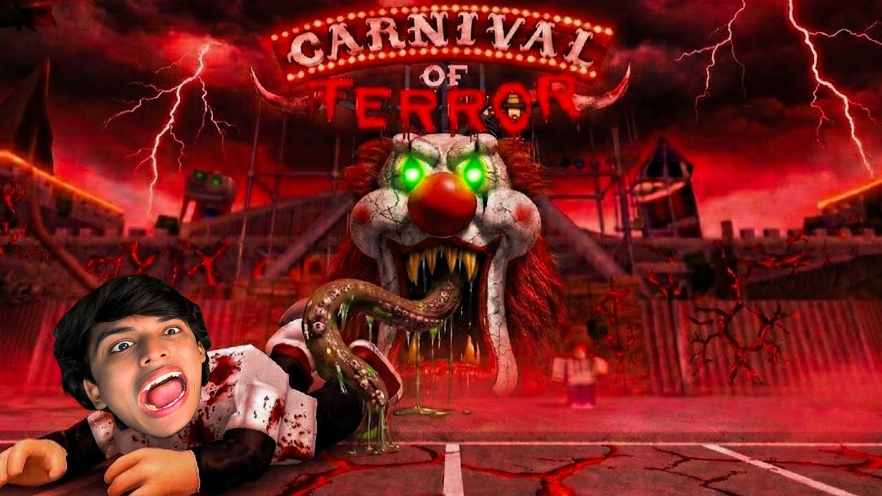 Escaped The Carnival Of Terror! /Roblox 