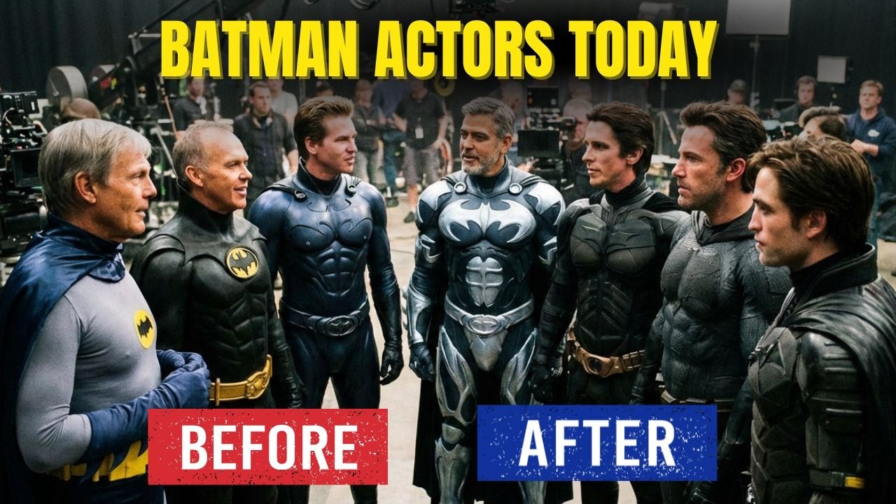 The BRUTAL EVOLUTION of Cinema's Batmans SHOCKING Before & After! 1966 2022