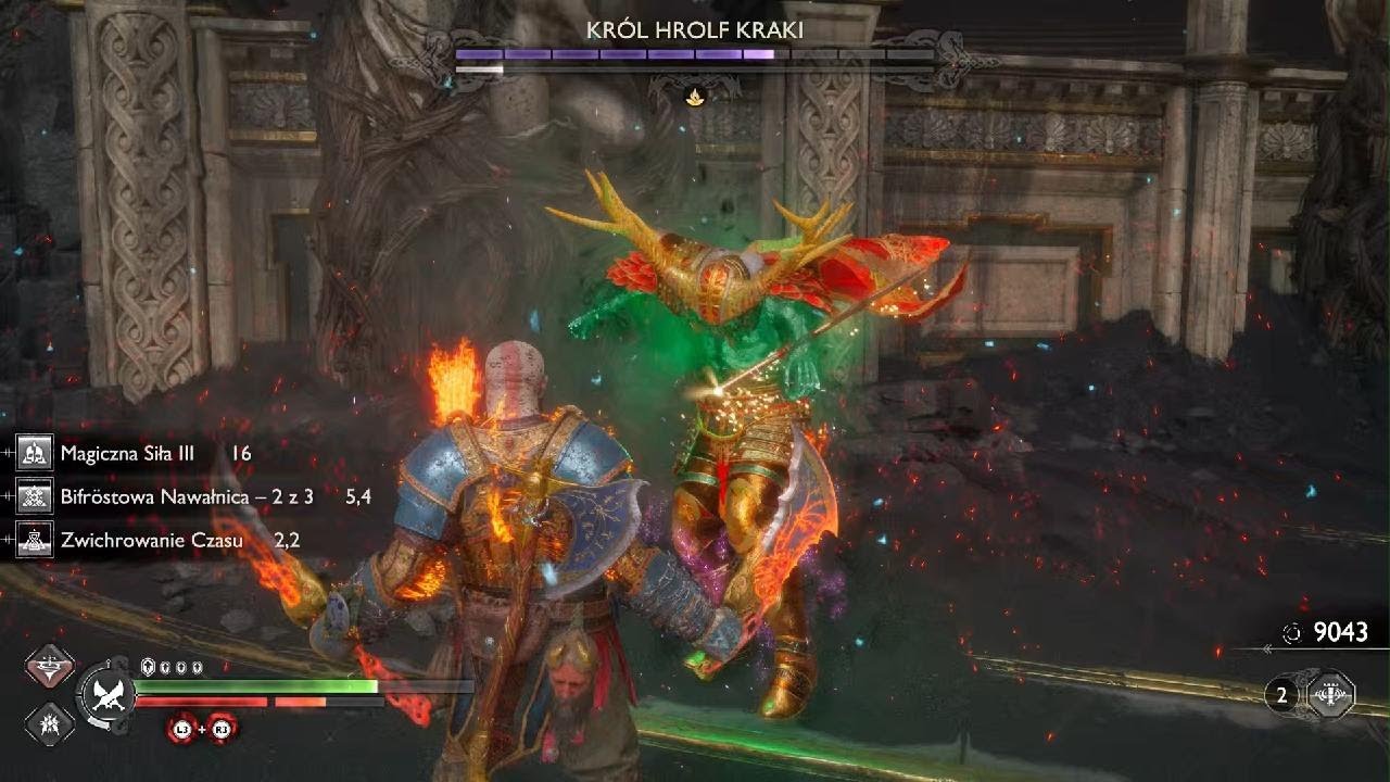 God of War Ragnarök krol berserkow