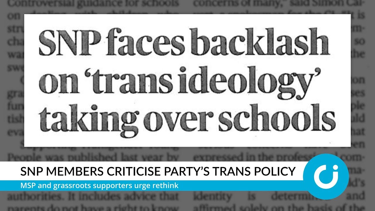 SNP members criticise party&rsquo;s trans policy