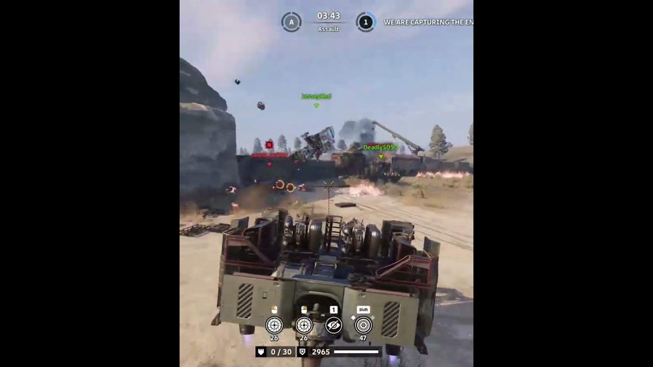 You Know Whats Coming. Levi Framed! #gaming #crossoutgameplay #crossout #gameplay