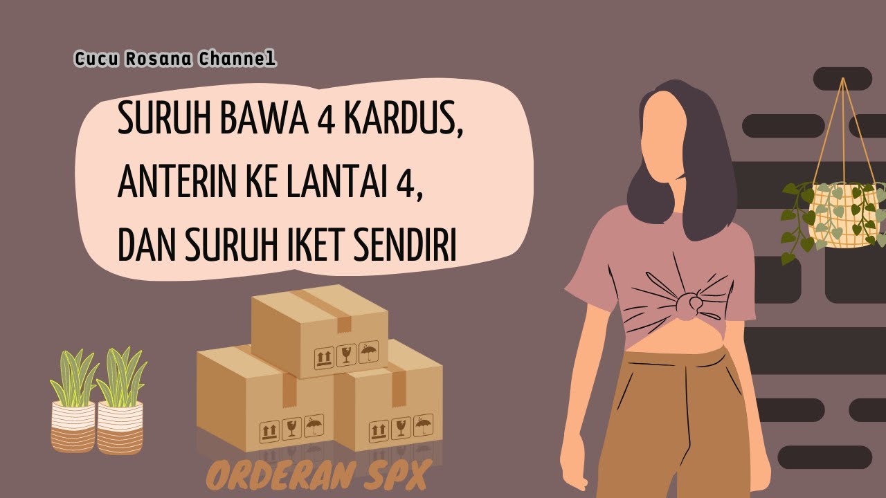 Dapet SPX di Toko Grosir, Barangnya 4 Dus Antar Ke Lt 4 dan Suruh Iket Sendiri 🗿 Auto Cancel !!