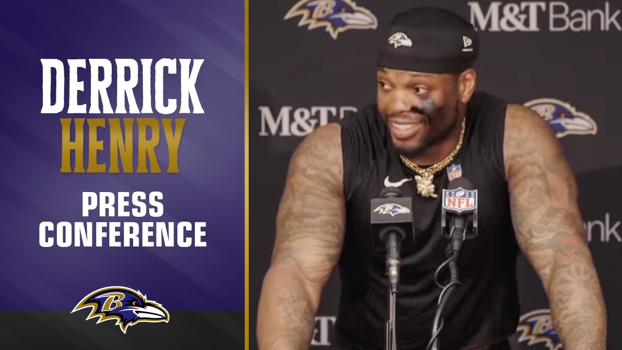 Derrick Henry on Becoming the Third All-Time Career Rushing TD Leader | Baltimore Ravens