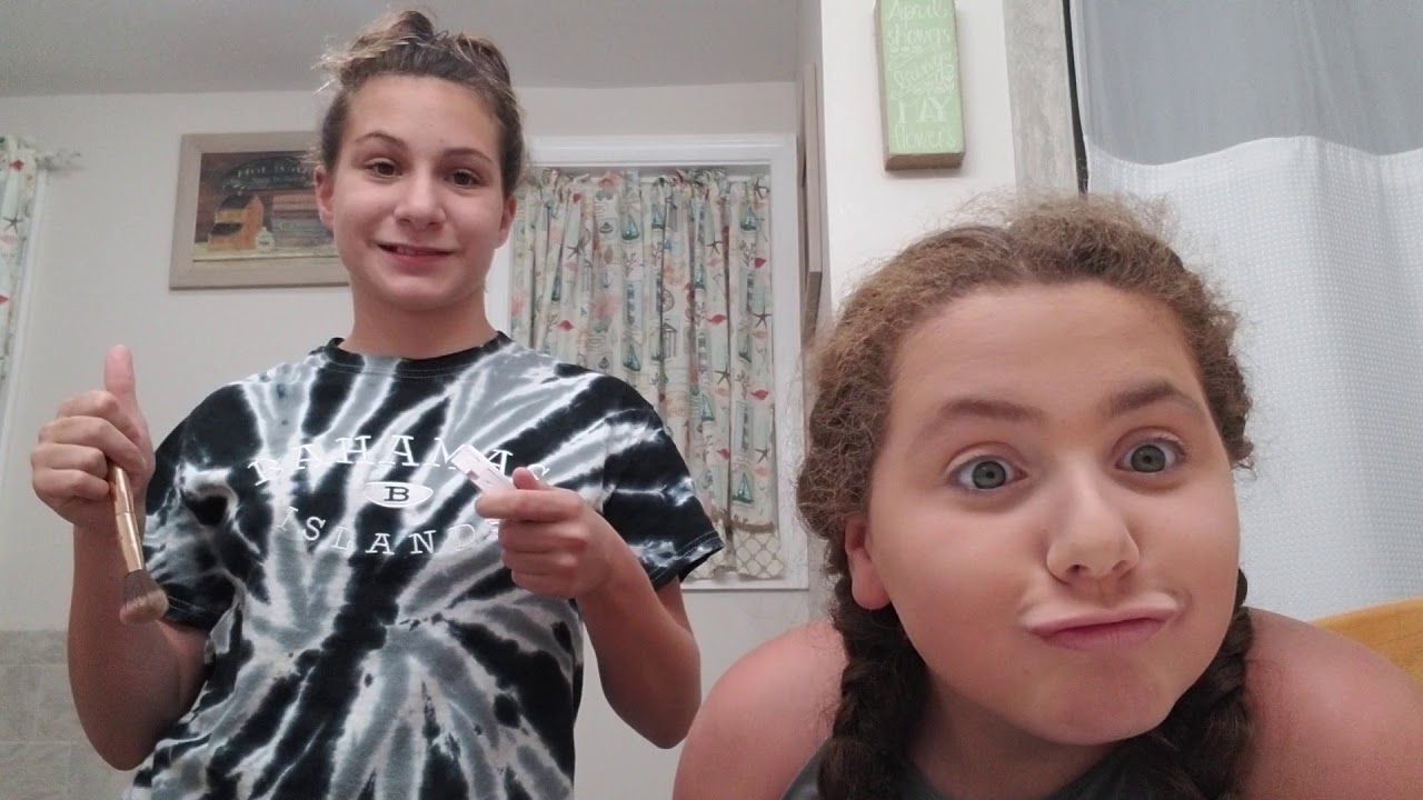 My Cousin Doing My Makeup