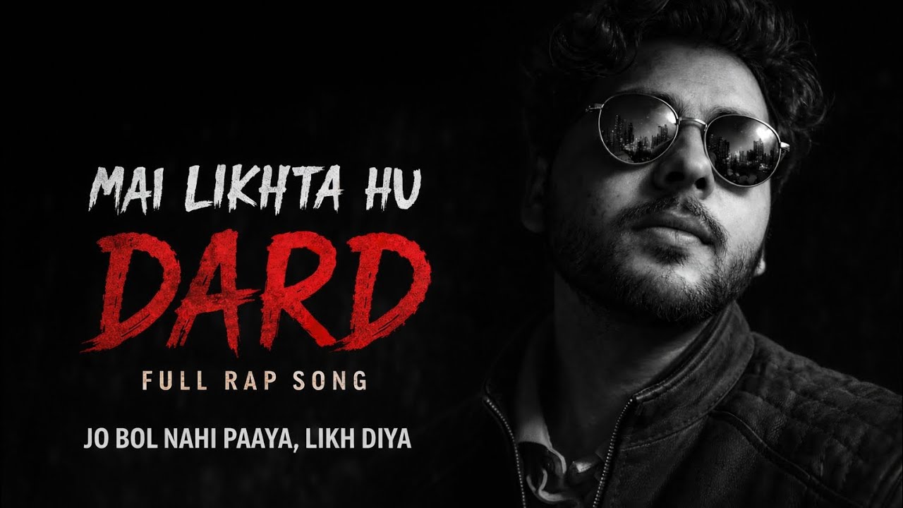 Mai Likhta Hu Dard | Emotional Rap Song | Heart Touching Hindi Rap