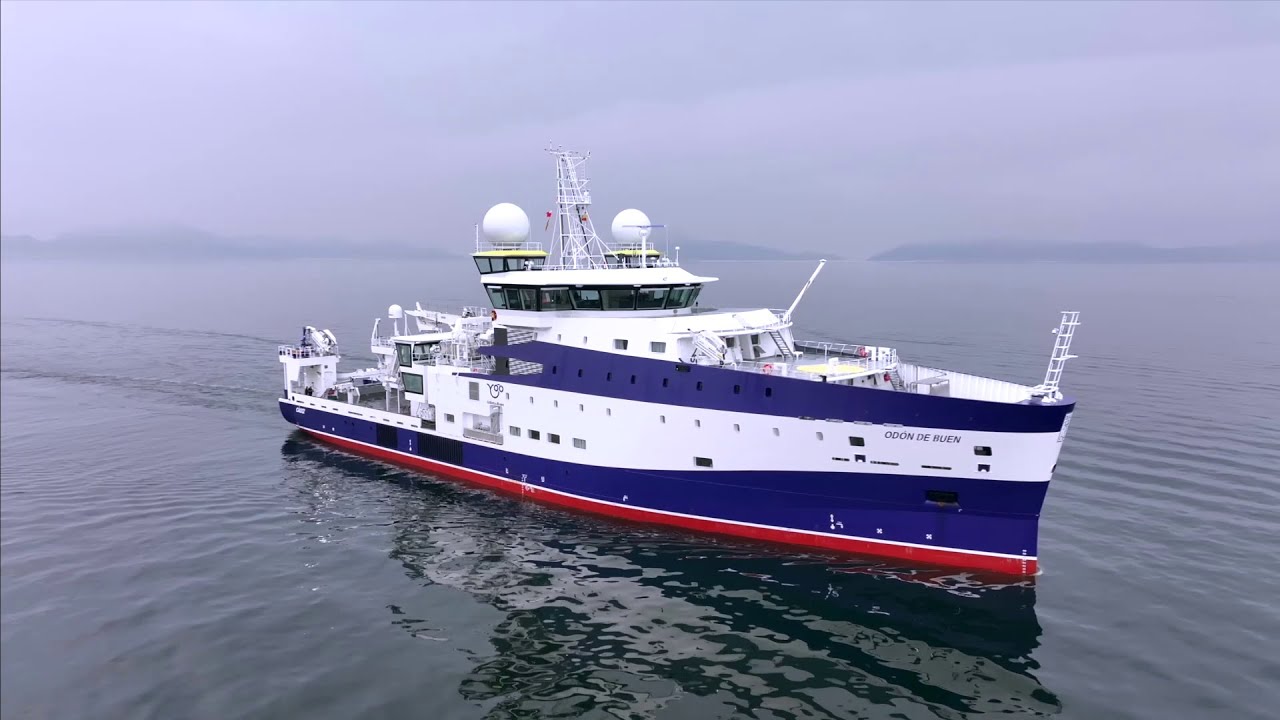 VISITAMOS EL ODÓN DE BUÉN, EL NUEVO BUQUE OCEANOGRÁFICO ESPAÑOL