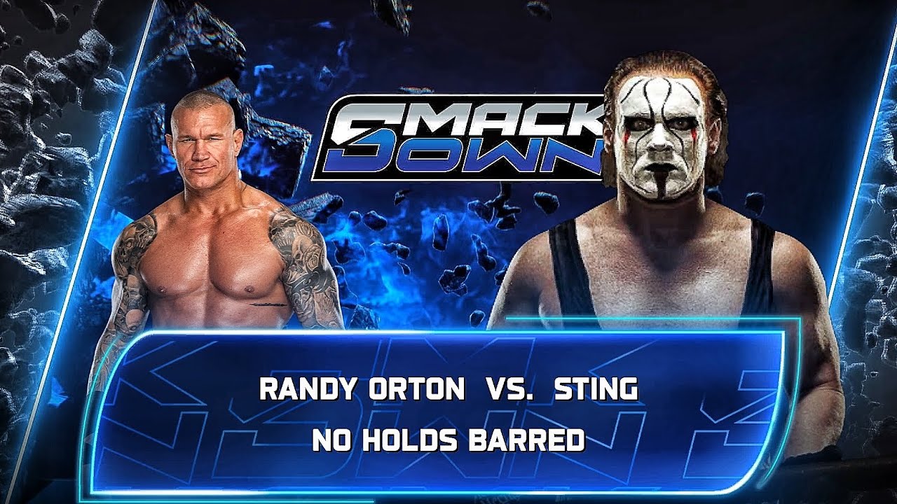 Рэнди Ортон против Стинга — матч без правил на WWE Smackdown.