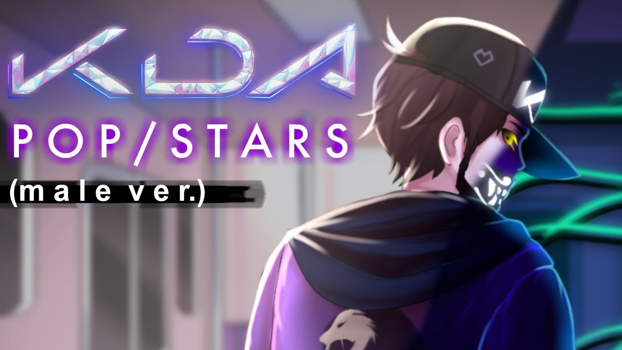 K/DA - POP/STARS (Male Ver.) - Caleb Hyles (feat. Aruvn) English Cover