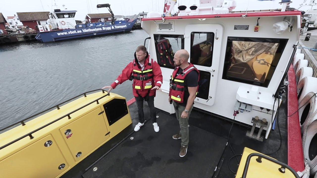 Sjöräddningssällskapet: Öppen båt på Hallberg Rassy - klassen